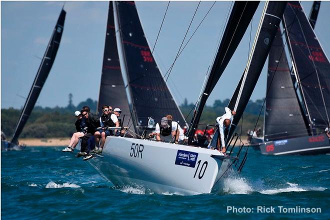 AAM Cowes Week – FAST40+ Race Circuit – 10 August, 2016 ©  Rick Tomlinson http://www.rick-tomlinson.com